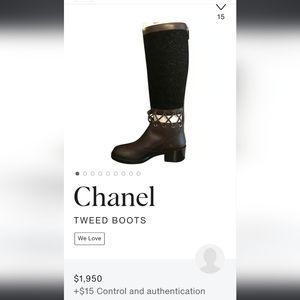Chanel Limited Edition Runway Boots